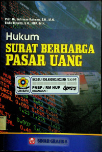 Hukum SURAT BERHARGA PASAR UANG