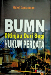 BUMN Ditinjau Dari Segi HUKUM PERDATA