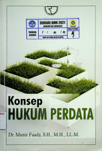 Konsep HUKUM PERDATA