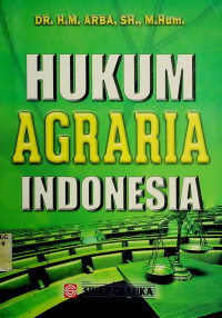 HUKUM AGRARIA INDONESIA