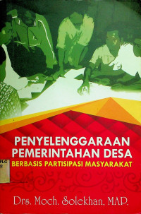 PENYELENGGARAAN PEMERINTAHAN DESA BERBASIS PARTISIPASI MASYARAKAT