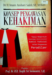 KONSEP PENGAWASAN KEHAKIMAN