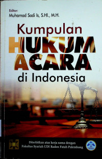 Kumpulan HUKUM ACARA di Indonesia