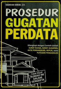 PROSEDUR GUGATAN PERDATA