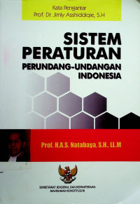 SISTEM PERATURAN PERUNDANG-UNDANGAN INDONESIA