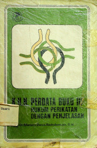 K.U.H. PERDATA BUKU III: HUKUM PERIKATAN DENGAN PENJELASAN