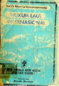 HUKUM LAUT INTERNASIONAL