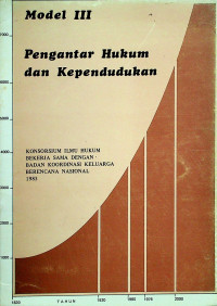 Pengantar Hukum dan Kependudukan, Model III