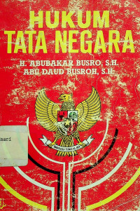 HUKUM TATA NEGARA