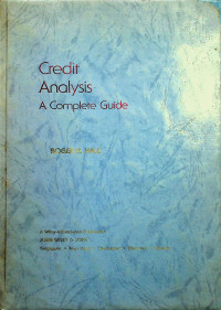 Credit Analysism A Complete Guide