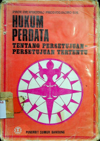 HUKUM PERDATA TENTANG PERSETUJUAN-PERSETUJUAN TERTENTU