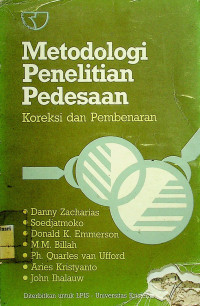 Metodologi Penelitian Pedesaan: Koreksi dan Pembenaran