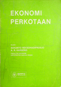 EKONOMI PERKOTAAN