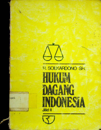 HUKUM DAGANG INDONESIA, Jilid II