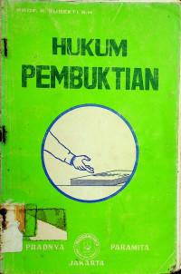 HUKUM PEMBUKTIAN