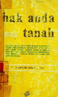 hak anda atas tanah