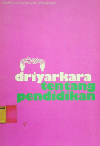 driyarkara tentang pendidikan