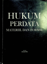 HUKUM PERDATA: MATERIIL DAN FORMIL