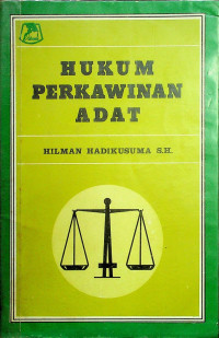 HUKUM PERKAWINAN ADAT