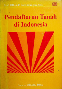 Pendaftaran Tanah di Indonesia