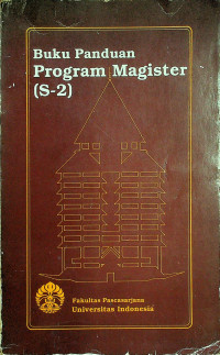 Buku Panduan Program Magister (S-2)