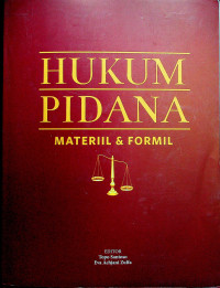 HUKUM PIDANA: MATERIIL & FORMIL