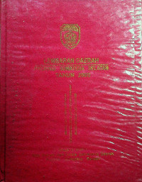 LEMBARAN DAERAH PROPINSI SUMATERA SELATAN TAHUN ANGGARAN 2003