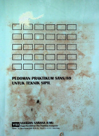 PEDOMAN PRAKTIKUM SANS/89 UNTUK TEKNIK SIPIL