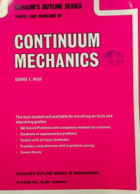 THEORY AND PROBLEMS OF CONTINUUM MECHANICS