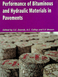 Performance of Bituminous and Hydraulic Materials in Pavements