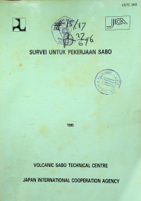 SURVEI UNTUK PEKERJAAN SABO