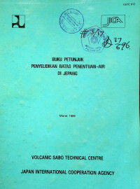 BUKU PETUNJUK PENYELIDIKAN BATAS PENENTUAN -AIR DI JEPANG