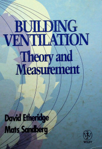 BUILDING VENTILATION: Theory and Measurement