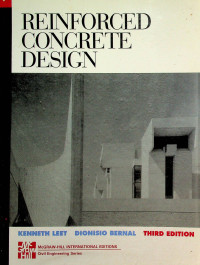 REINFORCED CONCRETE DESIGN, THIRD EDITION