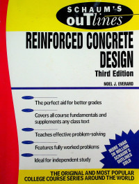 SCHAUM'S ouTline REINFORCED CONCRETE DESIGN Third Edition