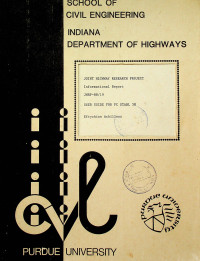 SCHOOL OF CIVIL ENGINEERING INDIANA DEPARTMENT OF HIGHWAYS : JOINT HIGHWAY RESEARCH PROJECT Informational Report JHRP-88/19 USER GUIDE FOR PC STABL 5M