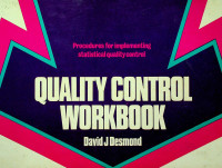 Procedures for implementing statistical quality control: QUALITY CONTROL WORKBOOK