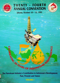 TWENTY-FOURTH ANNUAL CONVENTION, Jakarta October 10 -12 1995: CELEBRATING 50 YEARS OF INDONESIAN INDEPENDENCE, VOLUME I