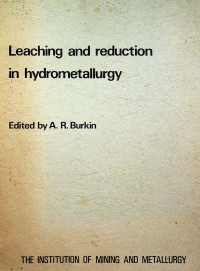 Leaching and reduction in hydrometallurgy