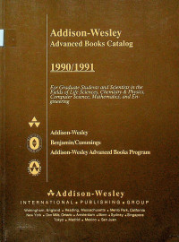For Graduate Students and Scientists in the Fields of Life Sciences, Chemistry & Physics, Computer Science, Mathematics, and Engineering