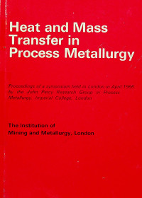 Heat and Mass Transfer in Process Metallurgy