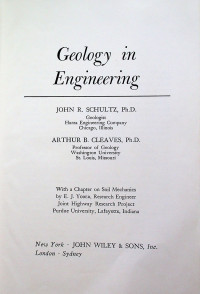 Geology in Engineering