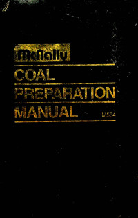 COAL PREPARATION MANUAL M584