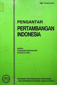 PENGANTAR PERTAMBANGAN INDONESIA