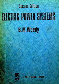 ELECTRIC POWER SYSTEMS, Second Edition