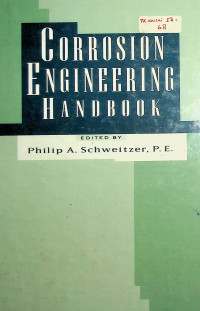 CORROSION ENGINEERING HANDBOOK