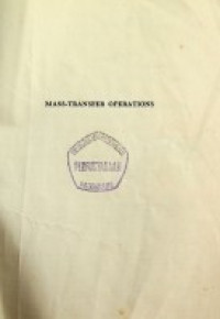 MASS-TRANSFER OPERATIONS