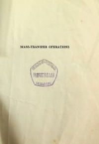 MASS-TRANSFER OPERATIONS