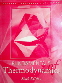 FUNDAMENTALS Thermodynamics, Sixth Edition