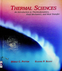 THERMAL SCIENCE: An Introduction to Thermodynamics, Fluid Mechanics, and Heat Transfer	P